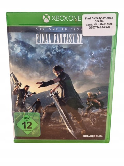 Final Fantasy XV Day One Edition Microsoft Xbox One Gra na Płycie Final Fantasy XV Day One Edition Microsoft Xbox One Gra na Płycie