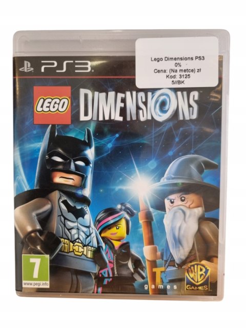 LEGO Dimensions Sony PlayStation 3 Gra na Płycie LEGO Dimensions Sony PlayStation 3 Gra na Płycie