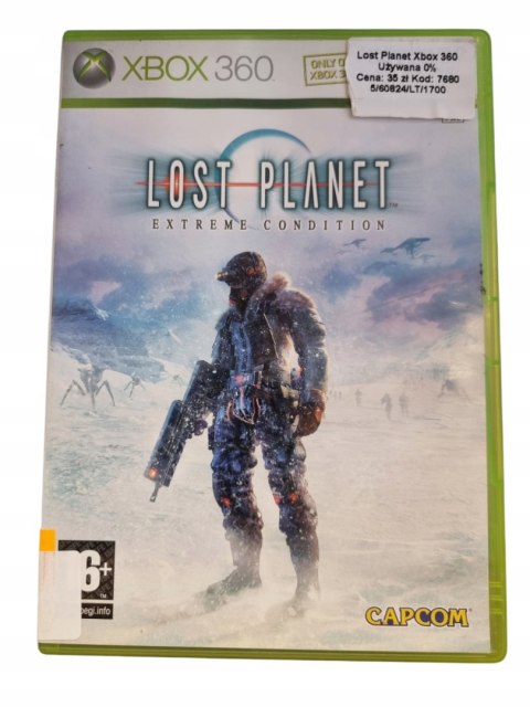 Lost Planet: Extreme Condition Microsoft Xbox 360 Gra na Płycie Lost Planet: Extreme Condition Microsoft Xbox 360 Gra na Płycie