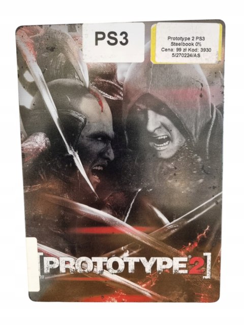 Prototype 2 Sony PlayStation 3 Gra na Płycie Prototype 2 Sony PlayStation 3 Gra na Płycie