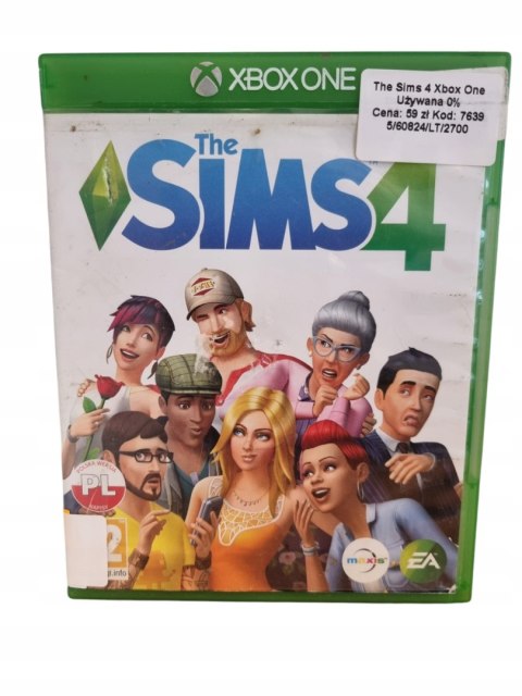 The Sims 4 Microsoft Xbox One Gra na Płycie The Sims 4 Microsoft Xbox One Gra na Płycie
