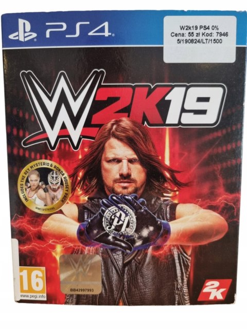 W2K19 PS4 PLAYSTATION 4 GRA NA PŁYCIE W2K19 PS4 PLAYSTATION 4 GRA NA PŁYCIE