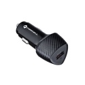 Ładowarka samochodowa Forcell F-Energy Carbon USB A QC3.0 3A 18W CC50-1A czarna