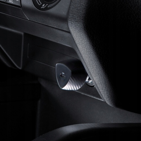 Ładowarka samochodowa Forcell F-Energy Carbon USB C QC3.0 PD 3A 20W CC50-1C czarna