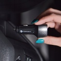 Ładowarka samochodowa Forcell F-Energy Carbon USB C QC3.0 PD 3A 20W CC50-1C czarna