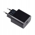 Ładowarka sieciowa do telefonu Blue Star USB C QC4.0 PD 3A 20W + kabel USB C do USB C TFB-TC-20WPD czarna