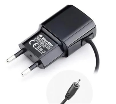 Ładowarka sieciowa do telefonu Nokia 6101 / N70 / N95 Blue Star 0,6A 3W TFK-TC-1100B czarna