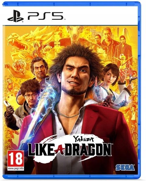 Gra Yakuza: Like a Dragon Playstation 5 PS5 Nowa