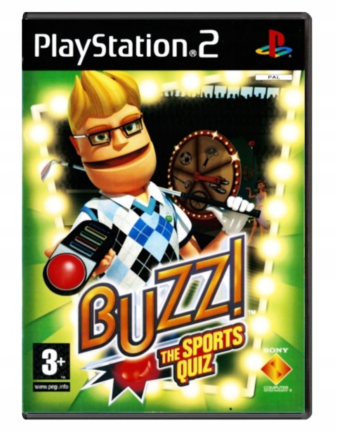 Gra Buzz! The Sports Quiz Playstation 2 PS2 Używana