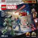 LEGO 76320 Marvel Iron Man i War Machine kontra drony Hammera