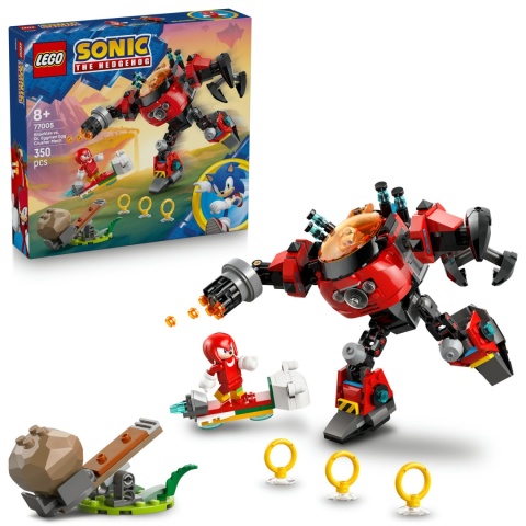 LEGO Sonic the Hedgehog - Knuckles kontra Dr. Eggman w mechu Egg Crusher 77005