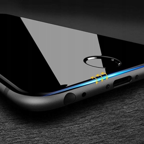 Szkło hartowane 9D do iPhone 14 Pro 6,1 czarna ramka