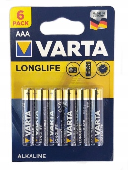 VARTA bateria alkaliczna R3 (AAA) Longlife 6 szt