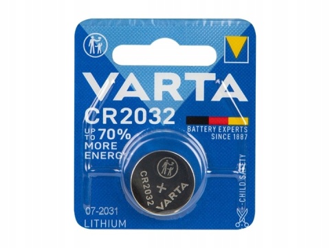 VARTA bateria litowa CR2032 3V Bios 1 szt