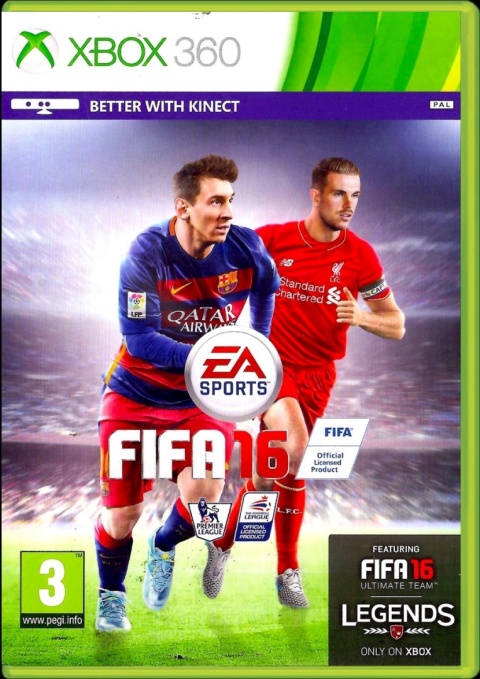 Gra FIFA 16 Xbox 360 Używana