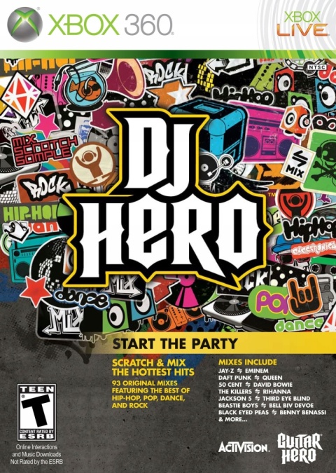 Gra DJ Hero Xbox 360 Używana