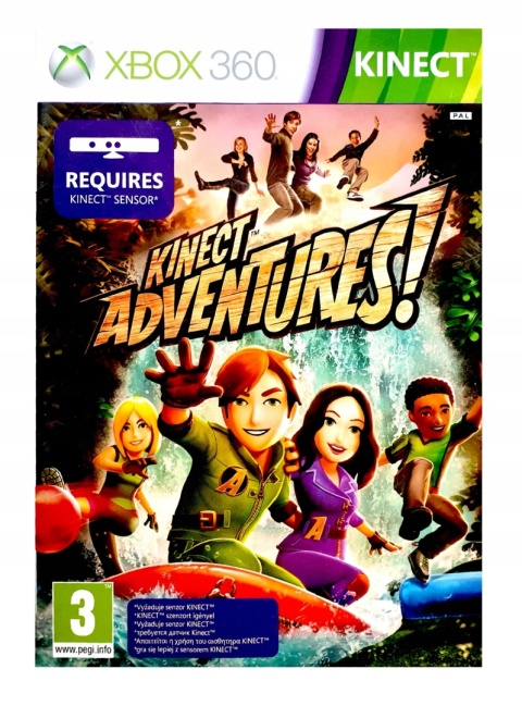 Gra Kinect Adventures X360 Xbox 360 Używana