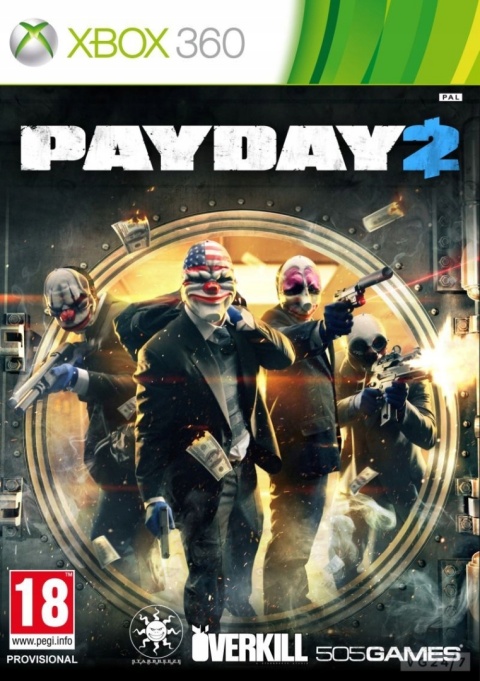 Gra Payday 2 X360 Xbox 360 Używana