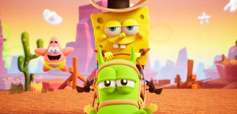Gra Spongebob Kanciastoporty The Cosmic Shake Nintendo Switch Używana
