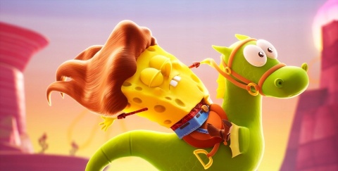 Gra Spongebob Kanciastoporty The Cosmic Shake Nintendo Switch Używana