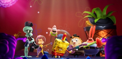 Gra Spongebob Kanciastoporty The Cosmic Shake Nintendo Switch Używana
