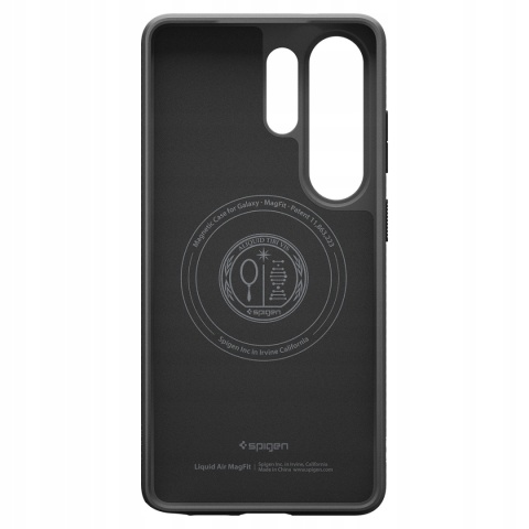 Spigen nakładka Liquid Air Mag Magsafe do Samsung Galaxy S26 Ultra matowa czarna