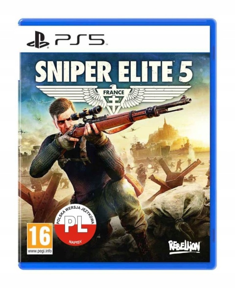 Gra Sniper Elite 5 France PS5 Playstation 5 Nowa