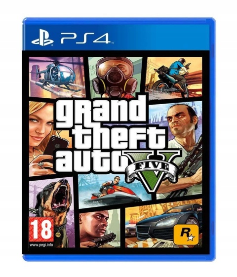 Gta GTA V Grand Theft Auto V PS4 Playstation 4 Nowa