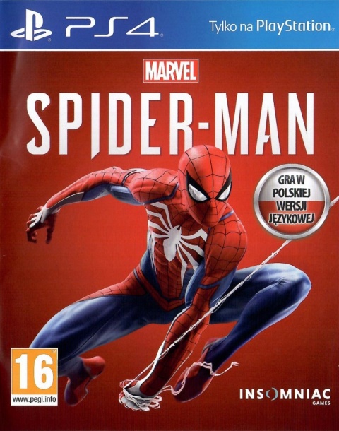Marvel's Spider-Man PS4 Playstation 4 Używana