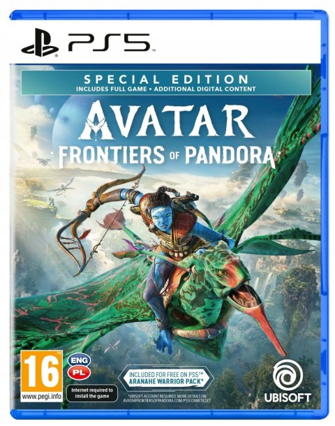 Avatar: Frontiers of Pandora - Special Edition Playstation 5 PS5 Nowa Gra Na Płycie W Folii Avatar: Frontiers of Pandora - Special Edition Playstation 5 PS5 Nowa Gra Na Płycie W Folii