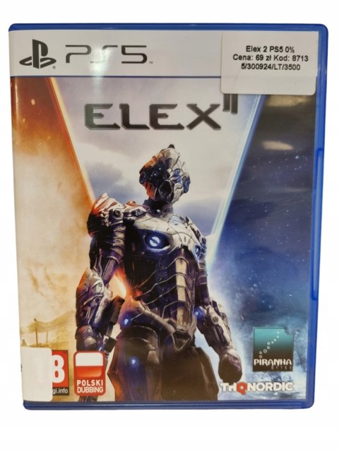 Gra ELEX II 2 PS5 PLAYSTATION 5 GRA NA PŁYCIE PO POLSKU