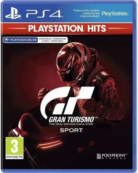 GT Gran Turismo Sport PS4 Nowa Gra na Płycie w Folii GT Gran Turismo Sport PS4 Nowa Gra na Płycie w Folii