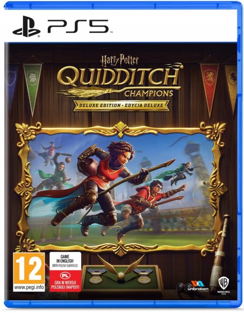 Harry Potter Mistrzowie Quidditcha Edycja Deluxe PS5 Nowa Harry Potter Mistrzowie Quidditcha Edycja Deluxe PS5 Nowa