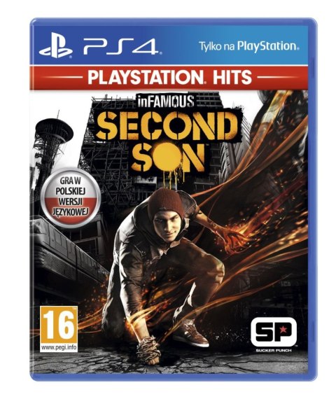 Infamous Second Son PS4 Nowa Gra na Płycie w Folii Infamous Second Son PS4 Nowa Gra na Płycie w Folii