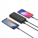 Powerbank VEGER A20 DUŻY POJEMNY 20000 mAh ładowarka 2x USB USB typ C LED