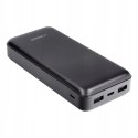 Powerbank VEGER A20 DUŻY POJEMNY 20000 mAh ładowarka 2x USB USB typ C LED