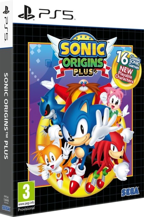 Sonic Origins Plus PS5 Playstation 5 Nowa Gra na Płycie w Folii Sonic Origins Plus PS5 Playstation 5 Nowa Gra na Płycie w Folii