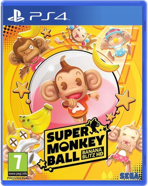 Super Monkey Ball Banana Blitz HD PS4 Nowa Gra na Płycie w Folii Super Monkey Ball Banana Blitz HD PS4 Nowa Gra na Płycie w Folii