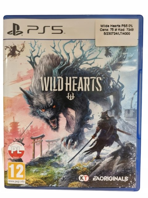 WILD HEARTS PS5 PLAYSTATION 5 GRA NA PŁYCIE WILD HEARTS PS5 PLAYSTATION 5 GRA NA PŁYCIE