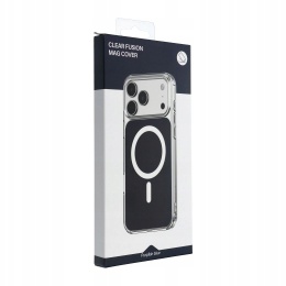 Etui na iPhone 17 Clear Fusion Mag Cover zgodne z MagSafe granatowe