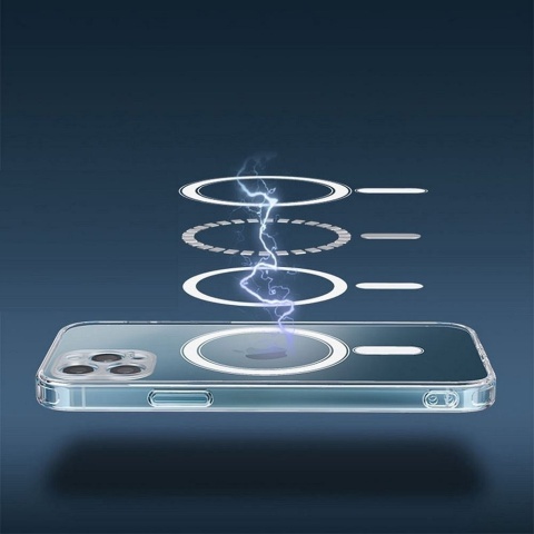 Etui na iPhone 17 PRO Clear Mag Cover (MID) zgodne z MagSafe transparentne