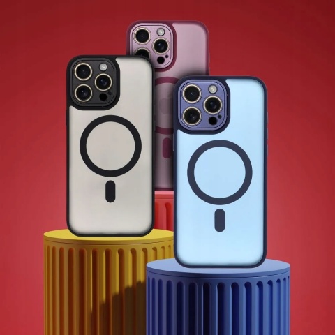 Etui na iPhone 17 Variete Mag Cover zgodne z MagSafe czarne