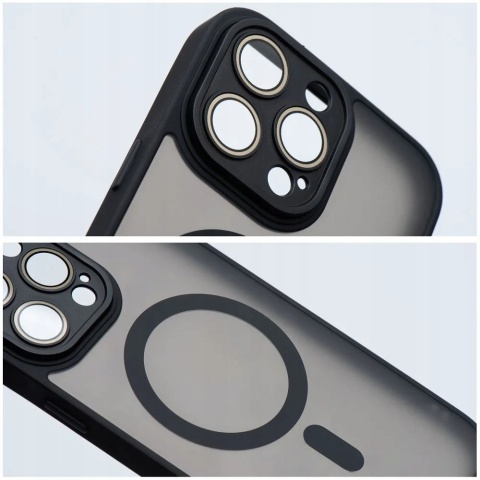 Etui na iPhone 17 Variete Mag Cover zgodne z MagSafe czarne