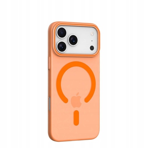 Futerał do iPhone 17 PRO Go Orange zgodny z MagSafe pomarańczowy