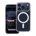 Futerał do iPhone 17 PRO MAX Clear Fusion Mag Cover zgodny z MagSafe granatowy
