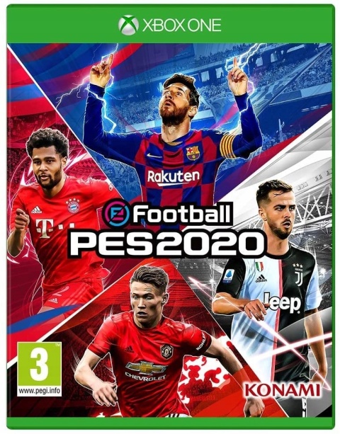 Gra EFootball PES 2020 XONE Xbox One Używana