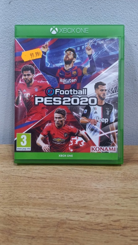 Gra EFootball PES 2020 XONE Xbox One Używana