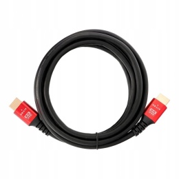 Kabel HDMI 2.1 8K 60Hz / 4K 120Hz - Ultra High Speed, HDR, eARC, VRR, 48Gbps 2 m czarny