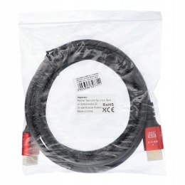 Kabel HDMI 2.1 8K 60Hz / 4K 120Hz - Ultra High Speed, HDR, eARC, VRR, 48Gbps 2 m czarny