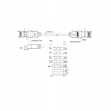 Kabel HDMI do HDMI 4K wer.1.4 AL-OEM-44 1,5 m czarny